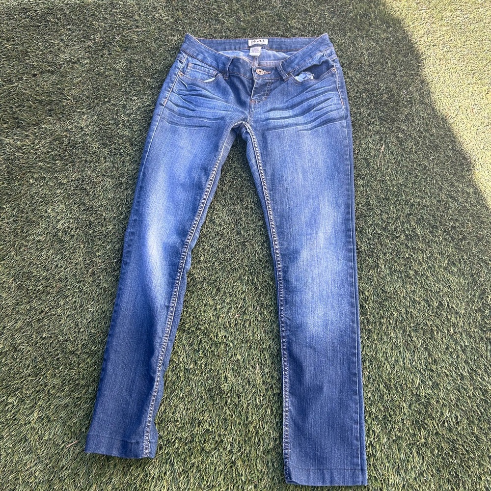 Mudd Blue Straight Leg Jeans Classic Style